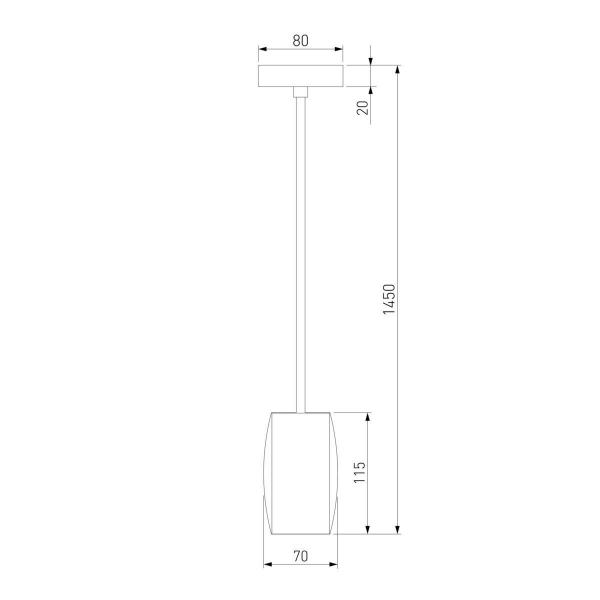 Подвесной светодиодный светильник Eurosvet Bonaldo 50246/1 Led хром Подвесной светодиодный светильник Eurosvet Bonaldo 50246/1 Led хром