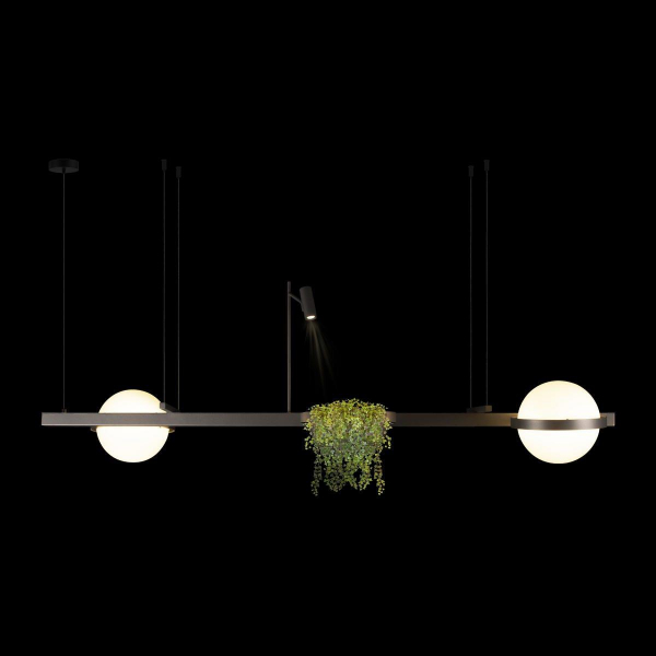 Подвесной светодиодный светильник Loft IT Jardin 10121/D Dark grey Подвесной светодиодный светильник Loft IT Jardin 10121/D Dark grey