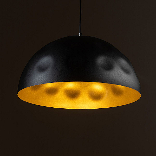 Подвесной светильник Nowodvorski Hemisphere Hit S Black/Satine Gold 10702