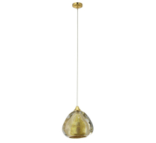 Подвесной светодиодный светильник Crystal Lux Verano SP1 Gold