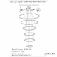 Подвесной светодиодный светильник iLedex Axis 10112P/6-167W-3000K (12/10/8/6/6/4) BR