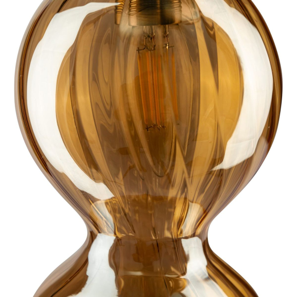 Подвесной светильник Crystal Lux Iris SP1 B Amber