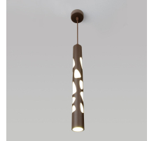 Подвесной светодиодный светильник Eurosvet DLR037 12W 4200K кофейный