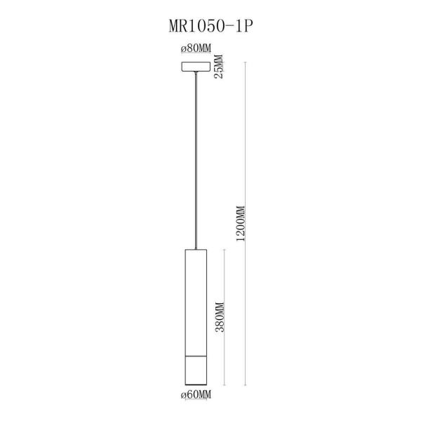 Подвесной светильник MyFar Klara MR1050-1P Подвесной светильник MyFar Klara MR1050-1P