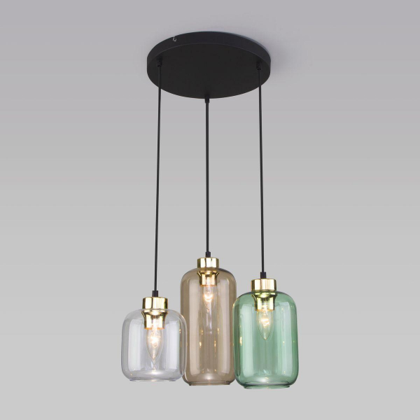 Подвесная люстра TK Lighting 3325 Marco Green Подвесная люстра TK Lighting 3325 Marco Green