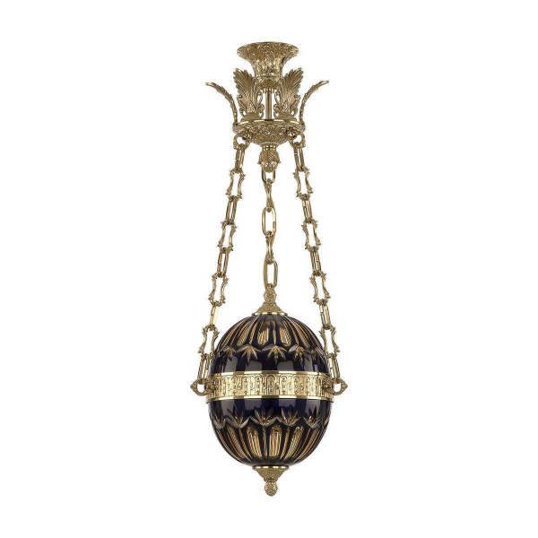 Подвесной светильник Bohemia Ivele 71000P/20 G Amber-Blue/H-1I Y8