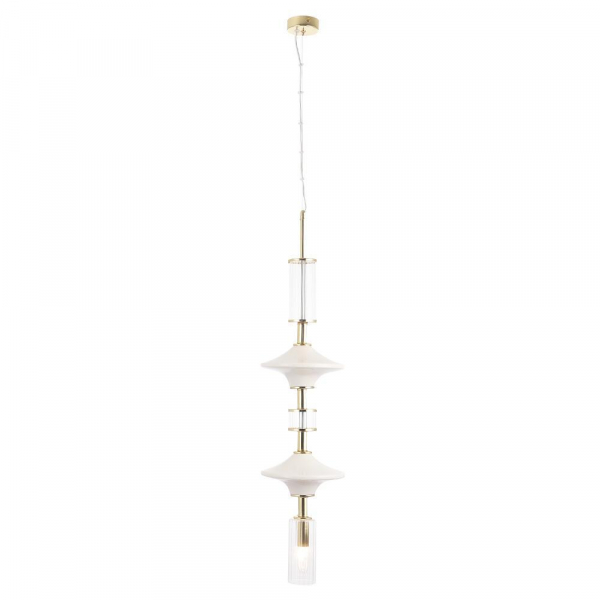 Подвесной светильник Crystal Lux Valencia SP1.3 Gold Подвесной светильник Crystal Lux Valencia SP1.3 Gold
