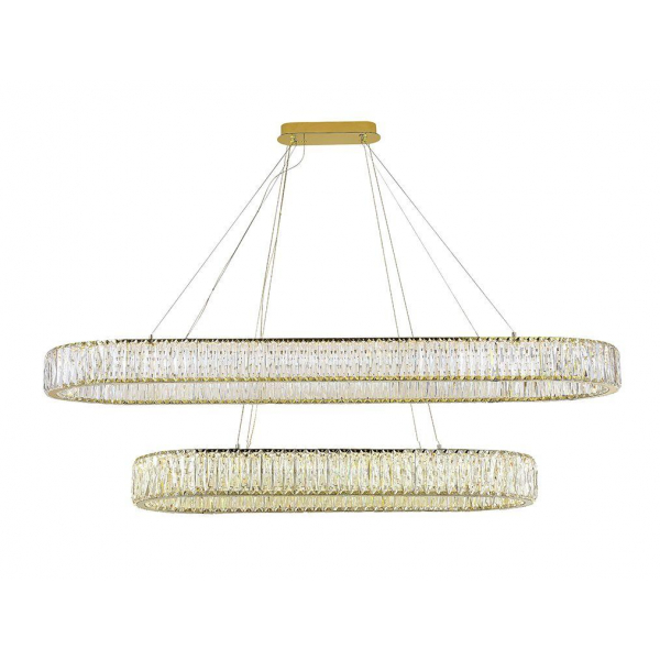 Подвесной светодиодный светильник Newport 8240/90 oval gold М0067858 Подвесной светодиодный светильник Newport 8240/90 oval gold М0067858