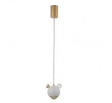 Подвесной светодиодный светильник Crystal Lux Amigo SP Led White