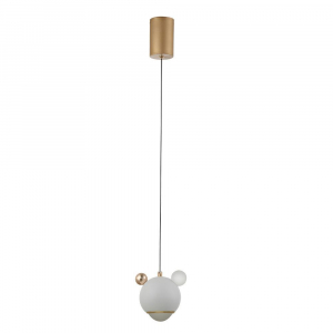Подвесной светодиодный светильник Crystal Lux Amigo SP Led White
