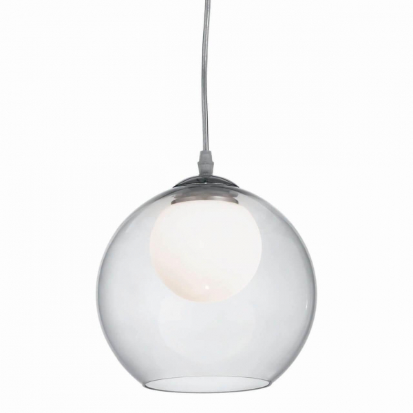 Подвесной светильник Ideal Lux Nemo Sp1 D20 Trasparente 052793 Подвесной светильник Ideal Lux Nemo Sp1 D20 Trasparente 052793
