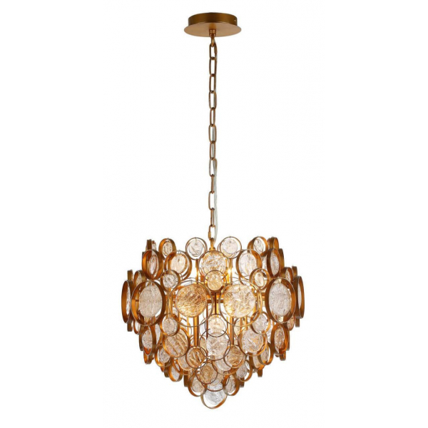 Подвесной светильник Crystal Lux Deseo SP6 D460 Gold Подвесной светильник Crystal Lux Deseo SP6 D460 Gold