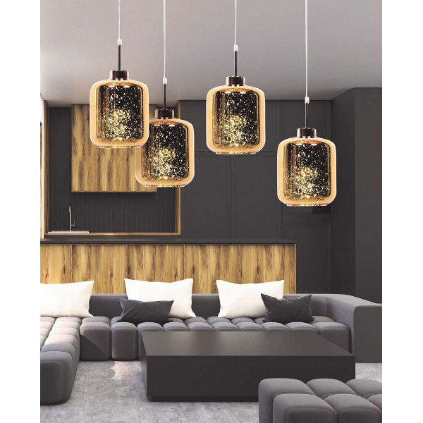 Подвесной светильник Lumina Deco Alacosmo LDP 6811-1 GD Подвесной светильник Lumina Deco Alacosmo LDP 6811-1 GD