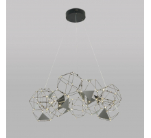 Подвесной светодиодный светильник Eurosvet Uma 90369/12 черный жемчуг