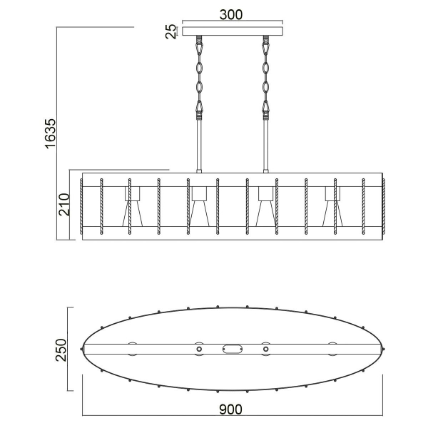Подвесной светильник Vele Luce Wong VL6426P24 Подвесной светильник Vele Luce Wong VL6426P24