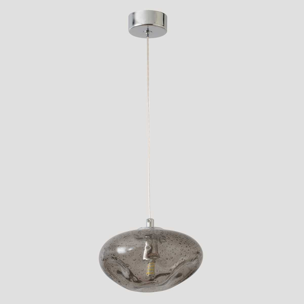 Светильник подвесной Crystal Lux FORMLESS SP1 SMOKE