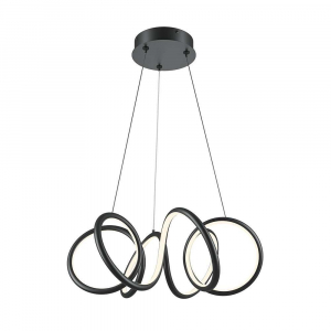 Подвесной светодиодный светильник Maytoni Curve MOD241PL-L60BK