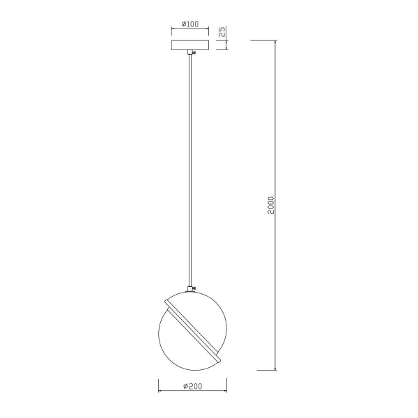 Подвесной светильник Freya Element FR5181PL-01CH Подвесной светильник Freya Element FR5181PL-01CH