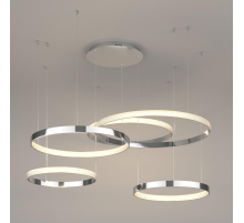 Подвесной светодиодный светильник Eurosvet Smart Posh 90275/5 хром