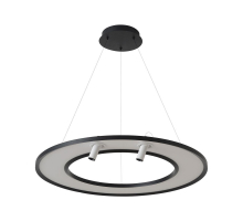 Подвесной светодиодный светильник Crystal Lux Contour SP50W Led Black