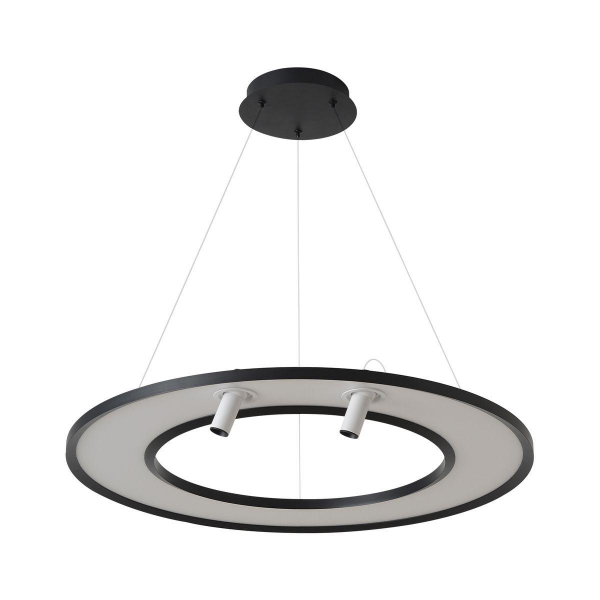 Подвесной светодиодный светильник Crystal Lux Contour SP50W Led Black Подвесной светодиодный светильник Crystal Lux Contour SP50W Led Black
