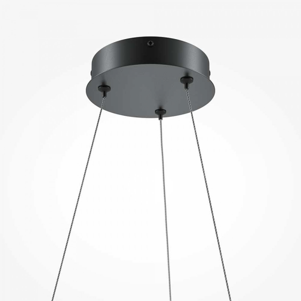 Подвесной светодиодный светильник Maytoni Curve MOD241PL-L60BK Подвесной светодиодный светильник Maytoni Curve MOD241PL-L60BK