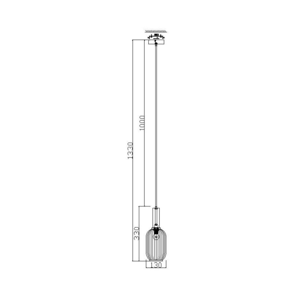 Подвесной светильник Freya Zelma FR8013PL-01AM Подвесной светильник Freya Zelma FR8013PL-01AM