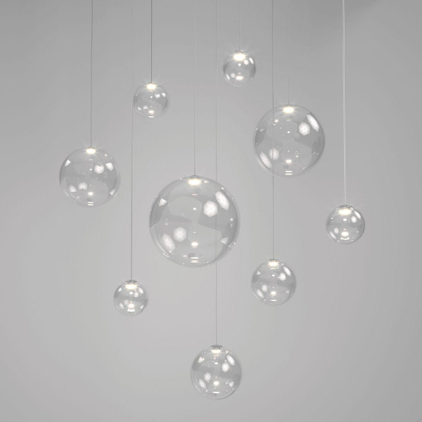 Подвесной светодиодный светильник Eurosvet Wonder 50232/1 Led прозрачный Подвесной светодиодный светильник Eurosvet Wonder 50232/1 Led прозрачный