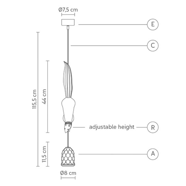 Подвесной светильник Imperium Loft Karman Sherwood 85110-22