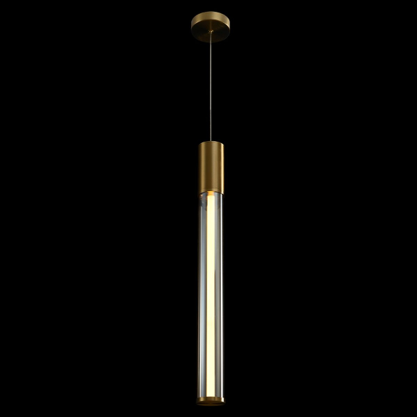 Подвесной светодиодный светильник Crystal Lux Lineup SP11W Led Brass Подвесной светодиодный светильник Crystal Lux Lineup SP11W Led Brass