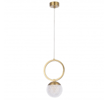 Подвесной светильник Crystal Lux Carolina SP1 V1 BRASS