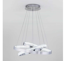Подвесной светодиодный светильник Eurosvet Posh 90176/3 хром