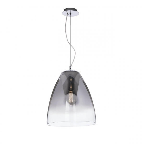 Подвесной светильник Ideal Lux Audi-20 SP1 Cromo Sfumato 103990 Подвесной светильник Ideal Lux Audi-20 SP1 Cromo Sfumato 103990
