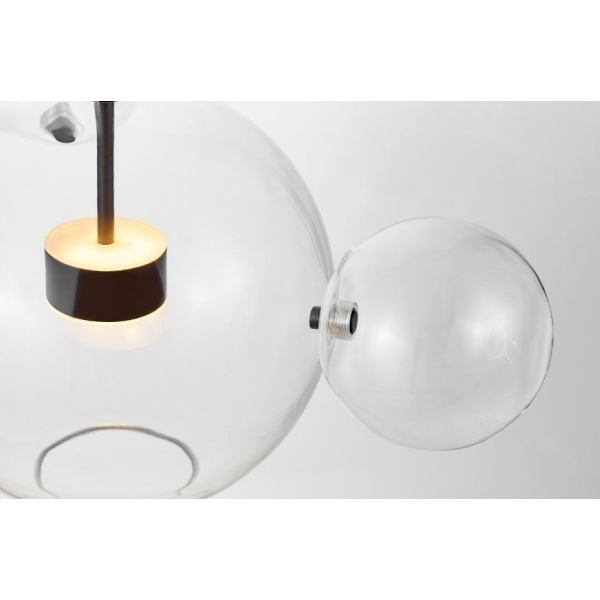 Подвесной светодиодный светильник Lumina Deco Neroni LDP 6016-5+1 BK Подвесной светодиодный светильник Lumina Deco Neroni LDP 6016-5+1 BK
