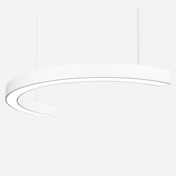 Подвесной светодиодный светильник Siled Nimbus-Half 7370826 Подвесной светодиодный светильник Siled Nimbus-Half 7370826