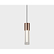 Подвесной светодиодный светильник Italline IT014-0204 rose gold