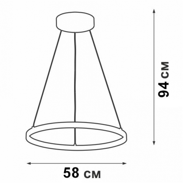 Подвесной светодиодный светильник Vitaluce V04601-13/1S Подвесной светодиодный светильник Vitaluce V04601-13/1S