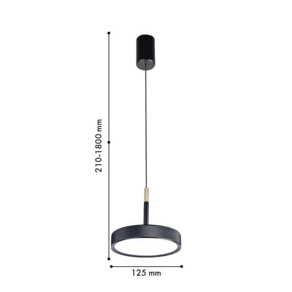 Подвесной светодиодный светильник Favourite Piller 4506-1P Подвесной светодиодный светильник Favourite Piller 4506-1P