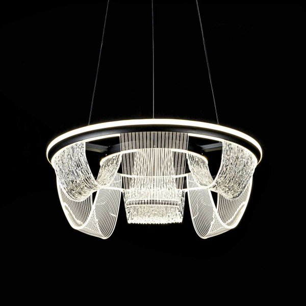 Подвесной cветильник LED4U L7706-460 BK Подвесной cветильник LED4U L7706-460 BK