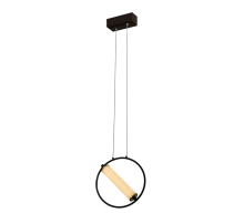 Подвесной светодиодный светильник Gerhort G61306/1BK+GD