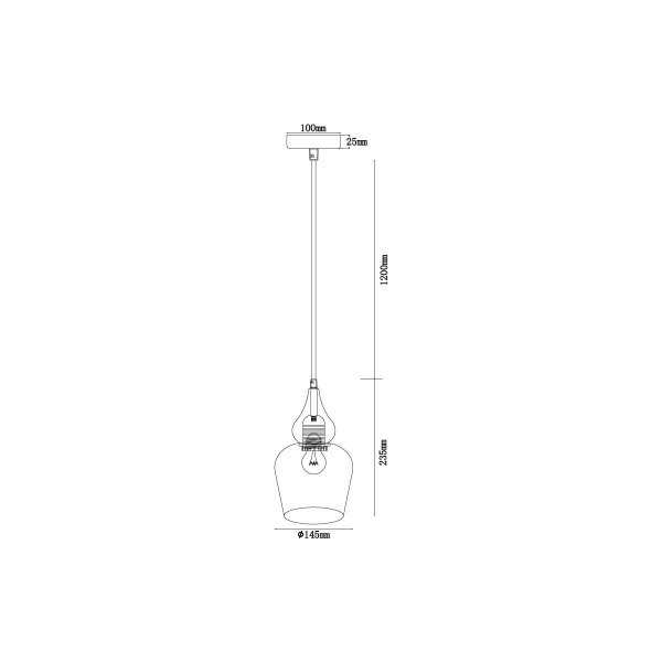 Подвесной светильник Vele Luce Simone VL5564P11 Подвесной светильник Vele Luce Simone VL5564P11