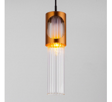 Подвесной светильник Eurosvet Clip 50087/1 черный/бронза