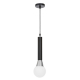 Подвесной светильник Lumina Deco Folino LDP 7012-1B BK+CHR