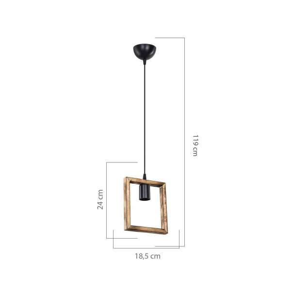 Подвесной светильник Toplight Louise TL1613H-01WD Подвесной светильник Toplight Louise TL1613H-01WD