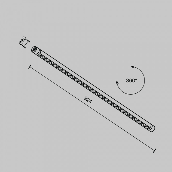 Светильник Maytoni Technical C149CL-L900-24W3K-B Светильник Maytoni Technical C149CL-L900-24W3K-B