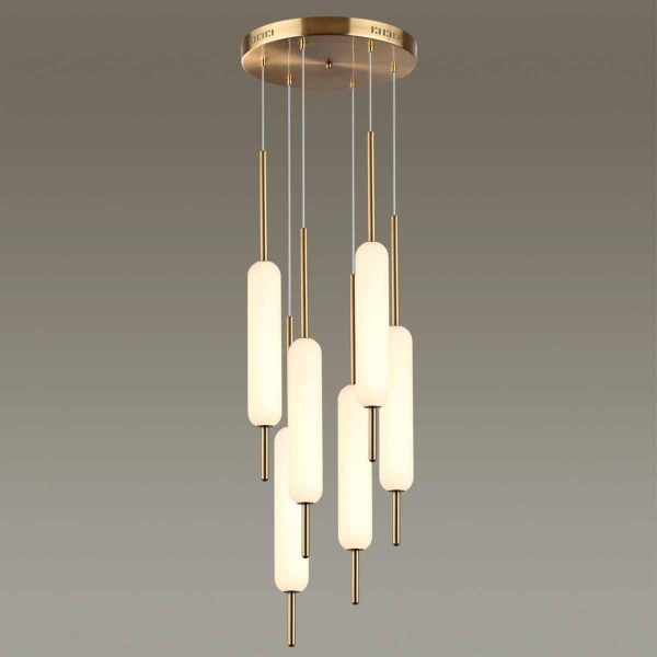 Подвесной светодиодный светильник Odeon Light Pendant Reeds 4794/72L Подвесной светодиодный светильник Odeon Light Pendant Reeds 4794/72L