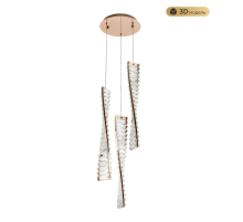 Подвесной светодиодный светильник Modelux Modestyle MS.88910.3R GD