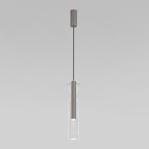 Подвесной светодиодный светильник Eurosvet Swan 50253/1 Led графит