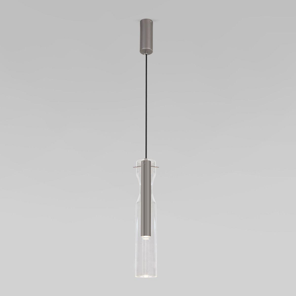Подвесной светодиодный светильник Eurosvet Swan 50253/1 Led графит Подвесной светодиодный светильник Eurosvet Swan 50253/1 Led графит