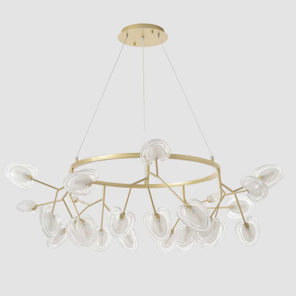 Подвесной светильник Crystal Lux SOLE SP25 GOLD Подвесной светильник Crystal Lux SOLE SP25 GOLD